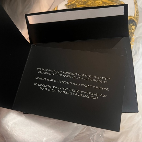 Versace home slippers - set of two NEW - Picture 5 of 7